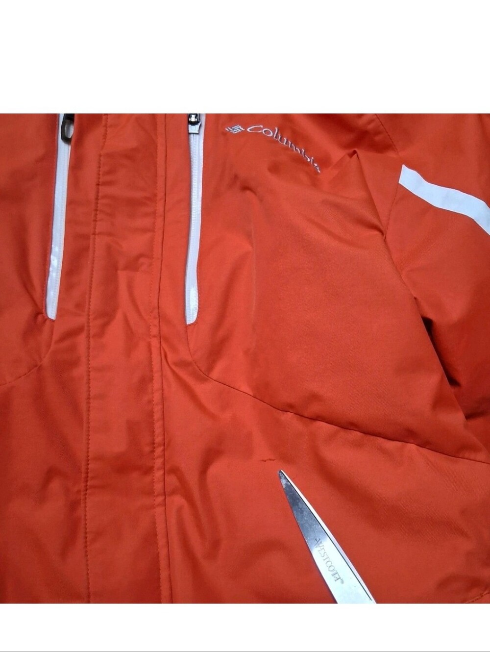 Columbia Women's Omni-Heat Waterproof Ski Jacket Orange Size L - Picture 15 of 16